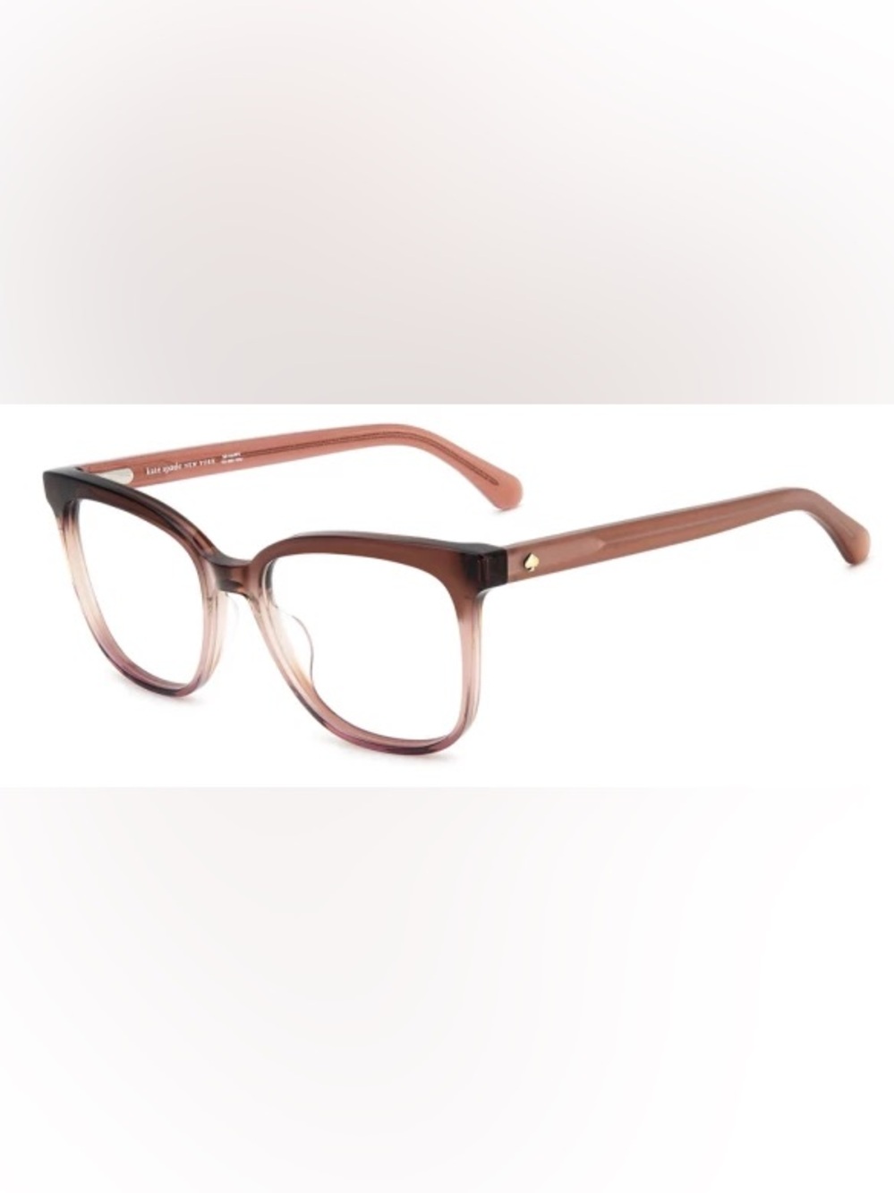New Late Spade Brieana2 in translucent brown/pink size 53